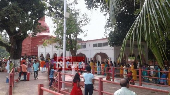 First time 'No Bloodshed' in Tripura Sundari temple, High Court’s order of banning ‘Bali’ implemented on ‘Maha Astami’ First time 'No Bloodshed' in Tripura Sundari temple, High Court’s order of banning ‘Bali’ implemented on ‘Maha Astami’